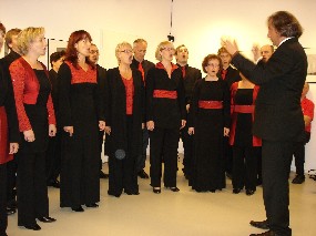 Srečanja se je udeležil tudi komorni zbor SPD Borovlje pod vodstvom Romana Verdela.